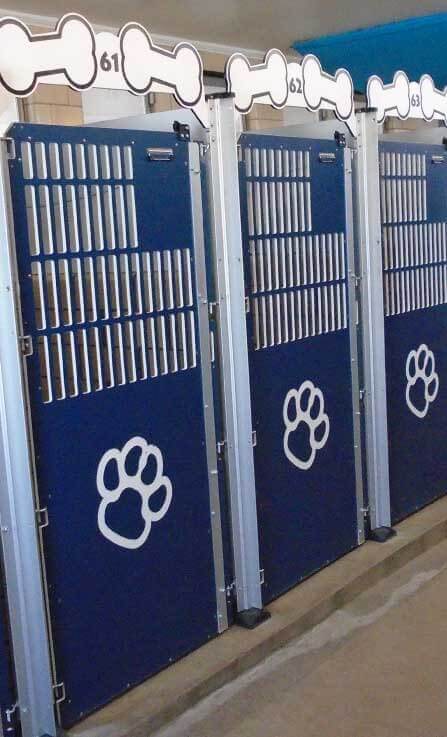 Commercial sales kennel doors