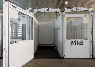 K9 Club House Inside Kennel