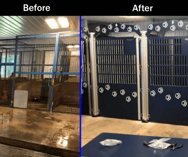 Garrard County Animal Shelter Before/After